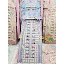 Meyra Accessories Sanrio Kendinden Yapışkanlı 24 Lu Çocuk Takma Tırnak 3D Figürlü Sevimli Hediyelik Takma Tırnak 1ADET