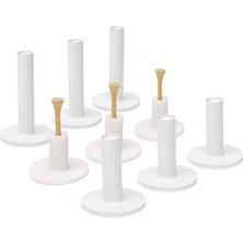 Ulu Pazarlama Kauçuk Golf Tişörtleri - 9'lu Paket, Farklı Boyutlar