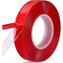 Ulu Pazarlama 2 Metre Çift Taraflı Şeffaf Silikon Bant