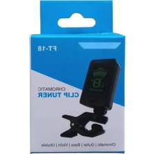 Ulu Pazarlama Klipsli Akort Cihazı - Ft-18 Tuner Aleti