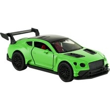 MEGA Die Cast Metal Çek Bırak Yeşil Yarış Arabası