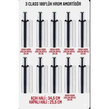 Sandofis 3 Class 100'LÜK Krom Amortisör(10 Adet)