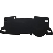 Ulu Pazarlama Siyah Kenar Renkli Torpido Koruma Halısı Toyota Corolla Uyumlu (2019-2021)