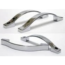 Ulu Pazarlama 160 mm Cam Duşakabin Ay Kulp - Krom Renk