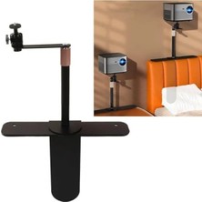 Ulu Pazarlama Taşınabilir Projeksiyon Standı - 24-40 cm Yükseklik Ayarı, 360° Dönüş Özelliği