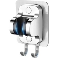 Ulu Pazarlama Ayarlanabilir Yapışkanlı Duş Başlığı Tutucu - Su Geçirmez Tasarım