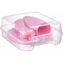 Ulu Pazarlama 6 Kişilik Piknik Seti - Çatal, Bıçak, Kaşık, Bardak ve Tabak ile 31 Parça