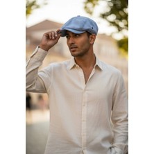 Karnas Şapka Karnas Keten Standart Beden Kasket Şapka – Signature Koleksiyon