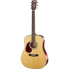 Ulu Pazarlama Akustik Gitar - Dünya Serisi, Doğal Saten Kaplama