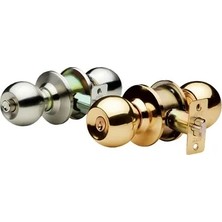 Ulu Pazarlama Amerikan Kapı Için - Topuzlu Otel Tipi Kilit - Saten