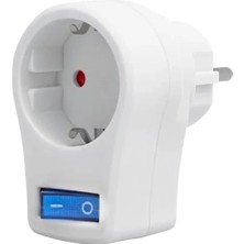 Ulu Pazarlama Akım Korumalı Anahtarlı Tekli Priz