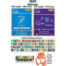 Tonguç Akademi 2. Sınıf Zoru Soru Bankası 0'dan 2'ye Tüm Dersler Konu Anlatımlı Ingilizce Kelime Kartları