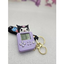 Meyra Accessories Sanrio Kuromi Figürlü Sevimli Tetris Oyunlu Anahtarlık Oyuncak Tetris Oyunları