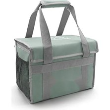 Ulu Pazarlama 36 Litre Kapasiteli Katlanabilir Termos - Buzluk/bez Çanta