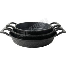 2 Adet Cem Sweet Crystal Sahan Set 3'lü (18+20+22CM)