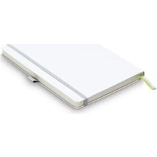 Ulu Pazarlama Yumuşak Kapaklı A6 Boyutunda Defter - Beyaz