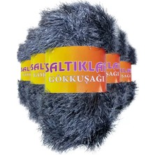 Just Cheap Store 5 Adet Gökkuşağı El Örgü Ipi Yünü 21