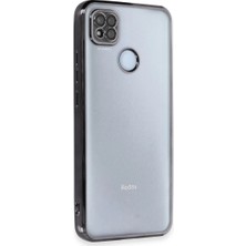Ulu Pazarlama Xiaomi Redmi 9c Kılıf Razer Lensli Silikon - Siyah