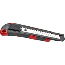 Ulu Pazarlama Çift Malzemeli 18 mm Metal Maket Bıçağı - Güvenli ve Kullanışlı