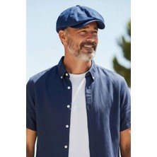 Karnas Şapka Karnas Gerçek Keten Bedenli Kasket Şapka – Modern Yazlık Seri