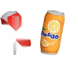 Ulu Pazarlama Dayanıklı Sesli Köpek Oyuncağı, Teneke Kola Tasarımı