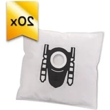 Ulu Pazarlama 20 Adet Sentetik Toz Torbası, Elektrikli Süpürgeye Uygun