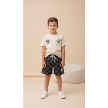 Saye Kids Araba Baskılı Çocuk Takım