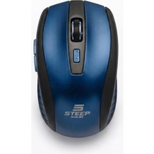 Steep Solid Ofis+ Serisi Kablosuz Mouse 2.4ghz Tak-Çalıştır Hızlı Kurulum Ofis Için Mouse 1000 Dpı 10M Menzil Ergonomik Kompakt Tasarım Mini Mouse