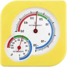 Ulu Pazarlama Iç Mekan Mini Analog Termometre ve Nem Ölçer