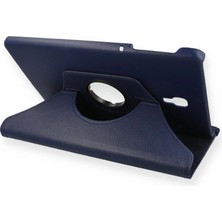 Ulu Pazarlama Samsung Galaxy T590 Tab A 10.5 Kılıf 360 Tablet Deri Kılıf - Lacivert