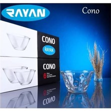 Royaleks Group Cono Maria 6'lı Büyük Cam Kase ROYALEKS-69816