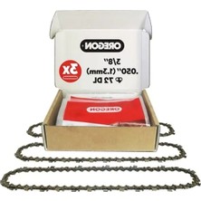 Ulu Pazarlama 20" Motorlu Testere Için 3 Adet Yedek Zincir Seti