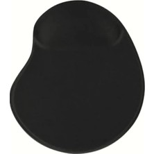 Ulu Pazarlama Oval Baskılı Kaymaz Tabanlı Bilek Destekli Mouse Pad