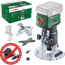Bosch 18V Freze Makinesi, Güçlü ve Çok Yönlü, Profesyonel Kullanım Için