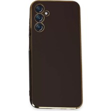 Olinea Galaxy M14 5g Kılıf Volet Silikon - Siyah
