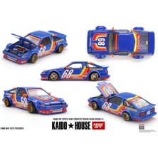 Mini T Mini Gt Toyota AE86 Sprinter Trueno Kaido Racing V1  1/64 Model Araba