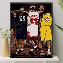 Ulu Pazarlama Sayılarla Boyama Tuval Seti - 40X50 cm - Fırça ve Boya Dahil