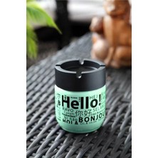 Just Cheap Store Cam Kokusuz Küllük 425 cc Hello Desenli Yeşil