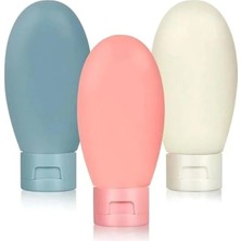 Ulu Pazarlama Seyahat Tipi 3'lü Doldurulabilir Şişe Seti