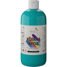 Ulu Pazarlama 500GR Turkuaz Renk Akrilik Boya