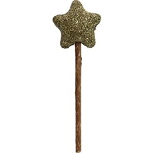Ulu Pazarlama Yıldız Şeklinde Kedi Oyuncağı - Matatabi Catnip Içeren, 10 cm