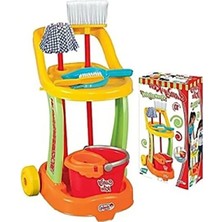 Ulu Pazarlama Eğlenceli Temizlik Arabası Seti