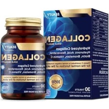 Ulu Pazarlama Hidrolize Kolajen, C Vitamini ve Biotin Içeren Cilt, Saç ve Tırnak Takviyesi 30 Tablet