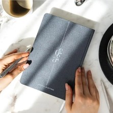 Ulu Pazarlama 2026 A5 Haftalık Ajanda - Kir ve Suya Dayanıklı Füme Renk