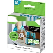 Ulu Pazarlama Çok Amaçlı Kare Etiket - 25X25 Mm, 750 Etiket