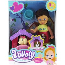 MEGA Lovely Mini Bebek Evcil Hayvan ve Kulübesi Oyun Seti