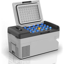 Ulu Pazarlama 12/24 Volt Kompresörlü Oto Buzdolabı - 20 Litre Kapasite