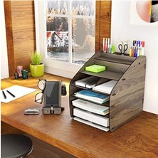 Ulu Pazarlama A4 Masaüstü Evrak Rafı Organizer - 6 Renk