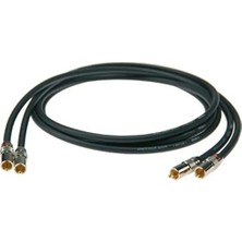 Ulu Pazarlama Dayanıklı Altın Uçlu Rca Ses Kablosu (0,9m)