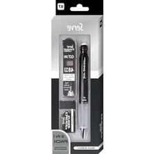 Ulu Pazarlama 3'lü Siyah Mekanik Kalem Seti - 0,7mm Uç ile